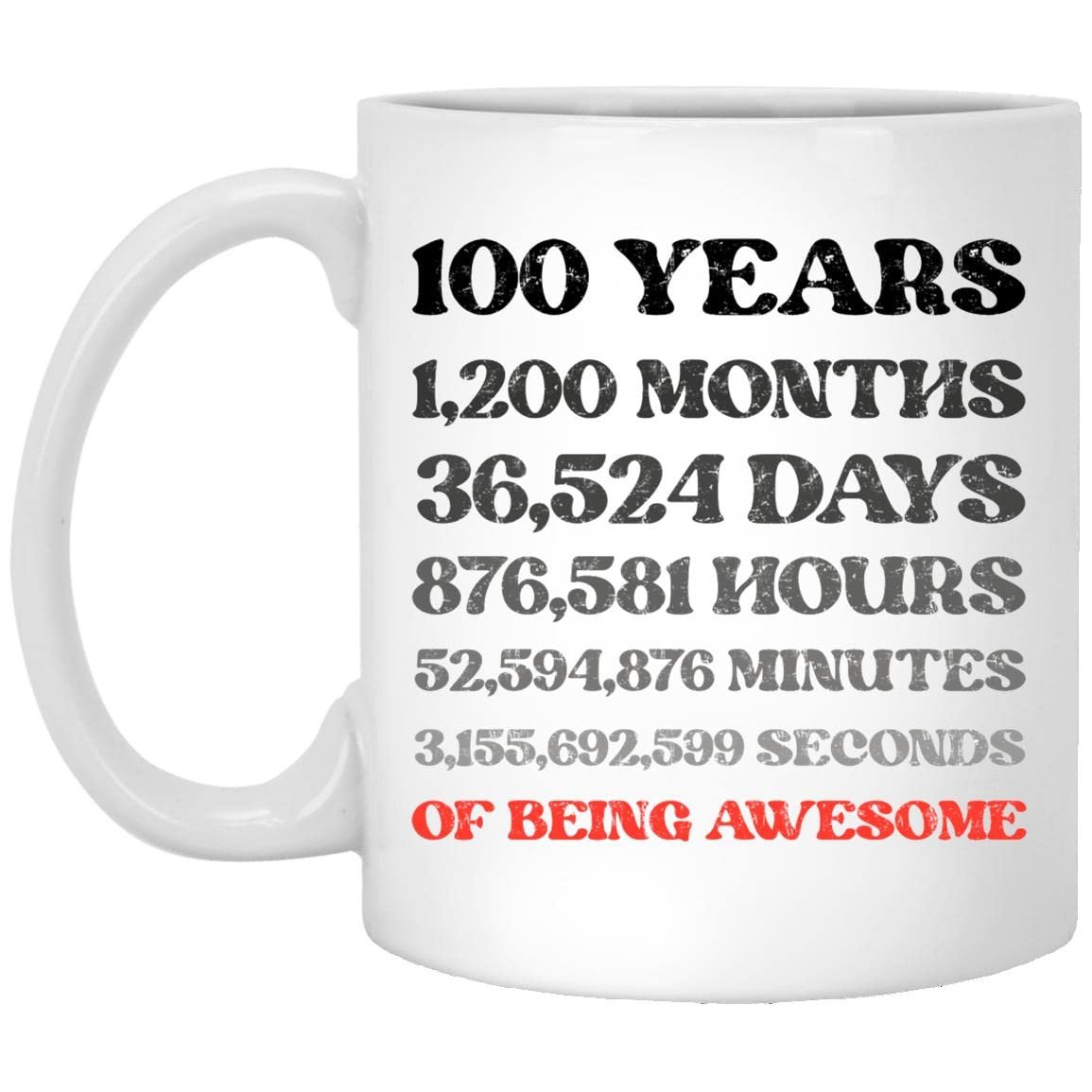 Calculating How Many Seconds Are In 100 Years