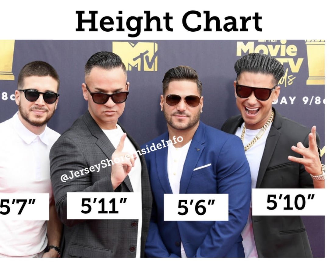 Exploring The Height Of Vinny From Jersey Shore